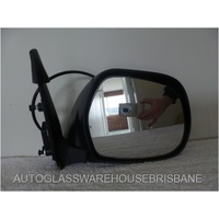 TOYOTA HIACE KDH/TRH - VAN 3/2005>2012 - DRIVER - RIGHT SIDE COMPLETE MIRROR - BLACK - ELECTRIC