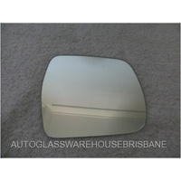 suitable for TOYOTA KLUGER MCU20R - 10/2003 to 7/2007 - 4DR WAGON - DRIVERS - RIGHT SIDE MIRROR - FLAT GLASS ONLY - 161MM X 138MM