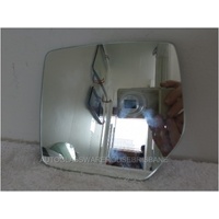 JEEP CHEROKEE KK - 2/2008 to 5/2014 - 4DR WAGON - LEFT SIDE MIRROR - FLAT GLASS ONLY - 164mm WIDE X 153mm HIGH