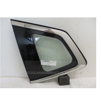 NISSAN X-TRAIL T32 - 3/2014 to 11/2022 - 5DR WAGON - PASSENGERS - LEFT SIDE REAR CARGO GLASS 