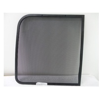 MERCEDES SPRINTER - 9/2006 TO CURRENT - LWB VAN - SECURITY AND INSECT MESH FOR LEFT SIDE FRONT BONDED SLIDING DOOR WINDOW - (SUIT SKU 58026_1) - NEW