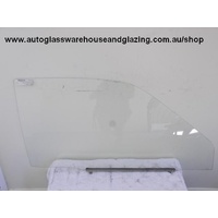 DAIHATSU CHARADE G100 - 6/1987 to 6/1993 - 3DR HATCH - DRIVERS - RIGHT SIDE FRONT DOOR GLASS