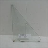 DATSUN/NISSAN 1200  - 1970 to 1973 - SEDAN/UTE - DRIVERS - RIGHT SIDE FRONT QUARTER GLASS - CLEAR - MADE-TO-ORDER