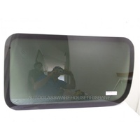 LDV V80 - 4/2013 TO CURRENT - VAN - LEFT SIDE REAR FIXED BONDED WINDOW GLASS - (989 X 555)