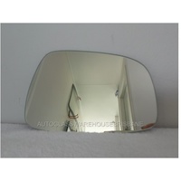 HYUNDAI ACCENT RB - 7/2011 to 12/2019 - SEDAN/HATCH - LEFT SIDE MIRROR - FLAT GLASS ONLY - 174MM WIDE X 123MM HIGH