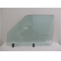 BMW 5 SERIES E12 - 1972 to 1981 - 4DR SEDAN - LEFT SIDE FRONT DOOR GLASS - (NO MIRROR) - GREEN