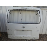 TOYOTA HIACE 200 SERIES - 4/2005 to CURRENT - TRADE VAN - LWB - TAILGATE - PICK UP ONLY - HAS DENTS