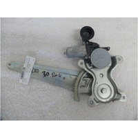 suitable for TOYOTA RAV4 30 SERIES - 1/2006 to 2/2013 - 5DR WAGON - DRIVERS - RIGHT SIDE REAR WINDOW REGULATOR - ELECTRIC