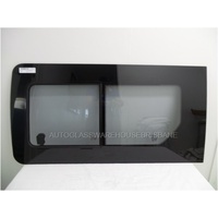 HYUNDAI iLOAD - 2/2008 to CURRENT - VAN - PASSENGERS - LEFT FRONT SLIDING WINDOW ASSEMBLY GLASS IN GLASS FRAME - BONDED - MOVING BACKWARD - GREY