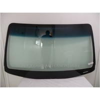 HOLDEN COLORADO RG - 2016 to CURRENT - UTE - FRONT WINDSCREEN GLASS - MIRROR BUTTON, TOP AND SIDE MOULD (STUCK ON MOULD)