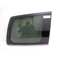 suitable for TOYOTA KLUGER GSU40R - 8/2007 to 12/2014 - 5DR WAGON - DRIVERS - RIGHT SIDE REAR CARGO GLASS - AERIAL - CHROME BOTTOM