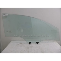 KIA RIO UB - 2/2012 to 12/2016 - 3DR HATCH - RIGHT SIDE FRONT DOOR GLASS - GREEN