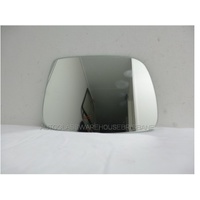 GREAT WALL V240 K2 - 7/2009 to 12/2014 - 4DR UTE - DRIVERS - RIGHT SIDE MIRROR - FLAT GLASS ONLY - 153MM HIGH X 205MM WIDE