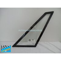 HOLDEN COMMODORE VK/VL - 3/1984 to 8/1988 - 4DR SEDAN - DRIVER - RIGHT SIDE REAR OPERA GLASS - CLEAR