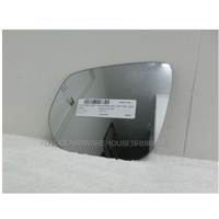 ISUZU D-MAX - 6/2012 TO 8/2020 - UTE - LEFT SIDE MIRROR - CURVED GLASS ONLY - 183 X 155 - SUITS BACKING 9403-SR1400
