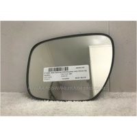 MAZDA CX-7 - 11/2007 TO 02/2012 - 5DR WAGON - PASSENGERS - LEFT SIDE MIRROR - FLAT GLASS ONLY WITH BACKING C235, 133MM X 193MM WIDEST ANGLE