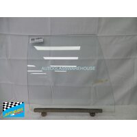HOLDEN COMMODORE VB/VC/VH/VK/VL - 11/1978 TO 8/1988 - 4DR WAGON (AUSTRALIA MADE) - DRIVERS - RIGHT SIDE REAR DOOR GLASS - CLEAR
