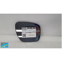 MAZDA CX-7 11/2007 to 02/2012 - 5DR WAGON - DRIVERS - RIGHT SIDE MIRROR - WITH BACKING CC43 - CURVED GLASS - 133MM HIGH X 193MM WIDEST ANGLE