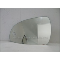KIA SPORTAGE KNAP-81 - 10/2015 TO 9/2021 - 5DR WAGON - LEFT SIDE MIRROR - FLAT GLASS ONLY - 135mm h X 205mm WIDE ANGLE