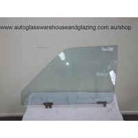 MAZDA 323 FA4TS - 3/1977 to 9/1980 - 5DR HATCH - PASSENGERS - LEFT SIDE FRONT DOOR GLASS