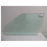 suitable for TOYOTA COROLLA AE82 - 1/1985 To 1/1989 - SEDAN/HATCH - PASSENGERS - LEFT SIDE FRONT DOOR GLASS
