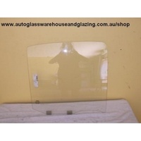 NISSAN MICRA K11 - 8/1995 to 2002 - 5DR HATCH - DRIVERS - RIGHT SIDE REAR DOOR GLASS