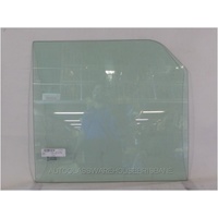 NISSAN PATROL MQ/GQ - 6/1980 TO 1/1997 - WAGON/UTE  - DRIVERS - RIGHT SIDE FRONT DOOR GLASS - 1/4 TYPE