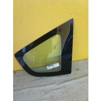 HONDA JAZZ GE - 8/2008 to 7/2014 - 5DR HATCH - DRIVERS - RIGHT SIDE OPERA GLASS - (BEHIND REAR DOOR) - GREEN