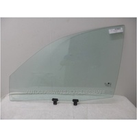 KIA OPTIMA GD - 5/2001 to 2/2003 - 4DR SEDAN - PASSENGERS - LEFT SIDE FRONT DOOR GLASS - WITH 2 HOLES