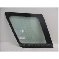 LAND ROVER FREELANDER 2 L359 - 6/2007 to 12/2014 - 5DR SUV - LEFT SIDE REAR CARGO GLASS - GREEN - (WITH AERIAL)