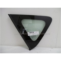 MAZDA 3 BL - 4/2009 to 11/2013 - 5DR HATCH - PASSENGERS - LEFT SIDE REAR OPERA GLASS - WITHOUT ENCAPSULATION - GREEN