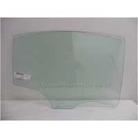 MAZDA 6 GH - 1/2008 to 12/2012 - 4DR SEDAN - DRIVERS - RIGHT SIDE REAR DOOR GLASS - GREEN