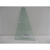 MAZDA 6 GH - 1/2008 to 12/2012 - 5DR WAGON - PASSENGERS - LEFT SIDE REAR QUARTER GLASS - GREEN
