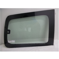 MITSUBISHI PAJERO NS/NT/NW/NX - 11/2006 to CURRENT - 4DR WAGON - DRIVERS - RIGHT SIDE CARGO GLASS - NO AERIAL - GREEN (back edge 440mm Tall)