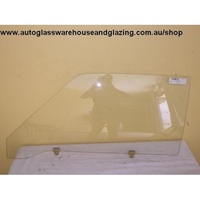 DATSUN SUNNY KB310 - 1/1979 to 1/1981 - 3DR WAGON - PASSENGERS - LEFT SIDE FRONT DOOR GLASS