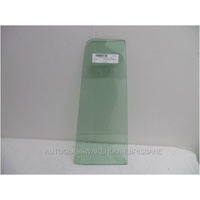 suitable for TOYOTA LANDCRUISER 200 SERIES - 11/2007 to 9/2021 - 5DR WAGON - LEFT SIDE REAR QUARTER GLASS - GREEN