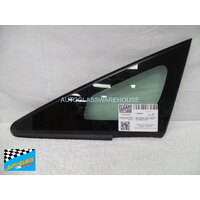 suitable for TOYOTA PRIUS ZVW30R - 7/2009 to 3/2016 - 5DR HATCH - PASSENGERS - LEFT SIDE FRONT QUARTER GLASS - GREEN - ENCAPSULATED - GENUINE
