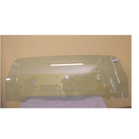 FORD BRONCO 4WD - 3/1981 TO 12/1997 - 2DR WAGON - REAR WINDSCREEN GLASS (1523 X 567) - 4 HOLES,NOT HEATED - GREEN - CALL FOR STOCK