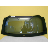 PROTON SATRIA BS - 3DR - 1/2007 to 2009 - 3DR HATCH - REAR WINSCREEN GLASS - HEATED - 1 HOLE - GREEN