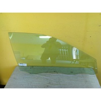 suitable for TOYOTA AURION GSV50R - 12/2011 TO 11/2017 - 4DR SEDAN - DRIVER - RIGHT SIDE FRONT DOOR GLASS - WITHOUT FITTING - GREEN