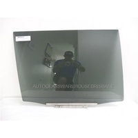 suitable for TOYOTA KLUGER GSU40R - 7/2007 to 8/2014 - 5DR WAGON - DRIVERS - RIGHT SIDE REAR DOOR GLASS - PRIVACY GREY