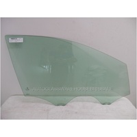 VOLKSWAGEN POLO - 5/2010 TO 11/2017 - 5DR HATCH - RIGHT SIDE FRONT DOOR GLASS - GREEN