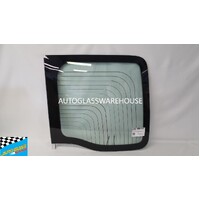 RENAULT MASTER X70 - 9/2004 to 3/2011 - LWB/MWB VAN - DRIVER - RIGHT SIDE REAR BARN DOOR GLASS - HEATED - GREEN (771 X 752)