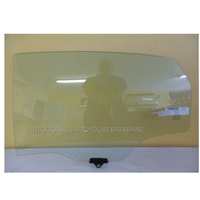 HYUNDAI i30 GD - 5/2012 to 6/2017 - 5DR HATCH - PASSENGER - LEFT SIDE REAR DOOR GLASS - GREEN