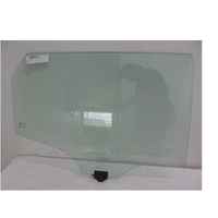 HYUNDAI SANTA FE DM - 8/2012 to 4/2018 - 5DR WAGON - DRIVERS - RIGHT SIDE REAR DOOR GLASS - WITH FITTING - GREEN - GENUINE 