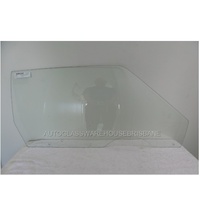 FORD FALCON XA/XB/XC - 1/1972 to 1/1978 - 2DR COUPE (LAUDAU COBRA) - DRIVERS - RIGHT SIDE FRONT DOOR GLASS - CLEAR