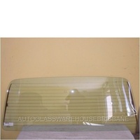 suitable for TOYOTA LANDCRUISER 80 SERIES - 1/1990 to 3/1998 - 5DR WAGON - REAR WINDSCREEN GLASS - HEATED