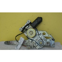 MAZDA 626 GC (AR/AS) - 2/1983 to 9/1987 - 5DR HATCH - PASSENGERS -  LEFT SIDE REAR WINDOW REGULATOR - ELECTRIC 