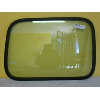 SUZUKI CARRY SUPER CARRY - 6/1999 to 5/2005 - VAN - DRIVERS - RIGHT SIDE REAR FIXED CARGO GLASS - 450 X 655 - GREEN