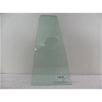 suitable for TOYOTA COROLLA AE92/AE94 - 6/1989 to 8/1994 - 5DR HATCH - PASSENGERS - LEFT SIDE REAR QUARTER GLASS - GREEN